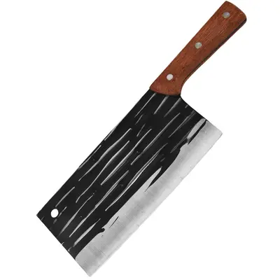 Mutfak bıçağı seti, çift bıçak, dövme, şef kalitesi - 8