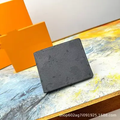 Erkek Kısa Deri Cüzdan, Çok Kartlıklı İki Katlı Klasik Model - 2