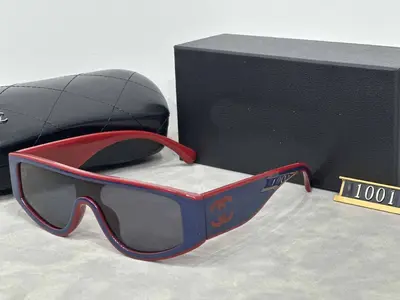 Unisex-Sonnenbrille im Farbblock-Design mit UV-Schutz - 9