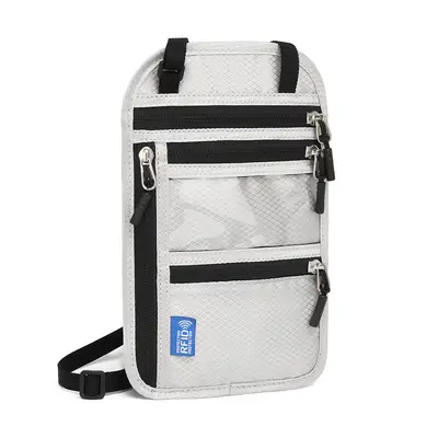 RFID document organizer, neck strap, passport protection case - 9
