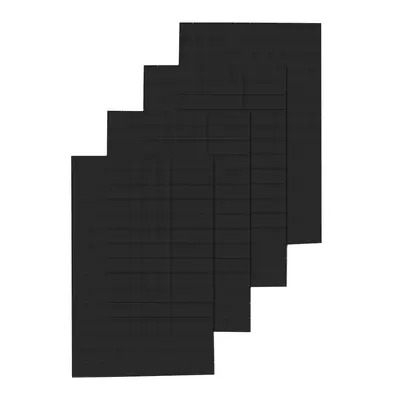 Square Rubber Flexible Magnet Sheet with Adhesive Backing, Strong Magnetic - 6