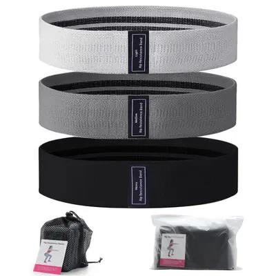 Resistance Ring Glute Band for Squats and Yoga Stretching - 9
