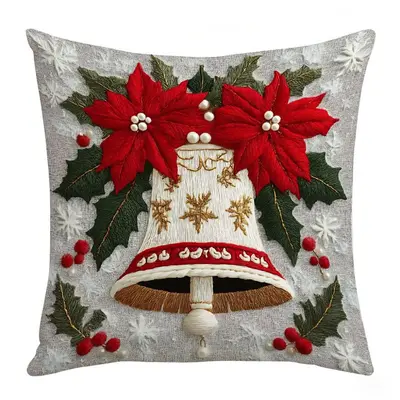 Amazon Weihnachts-Kissenbezug Kissen Sofa Dekoration Weihnachtsmann Schneemann Rentier Druckmuster Kissenbezug - 9