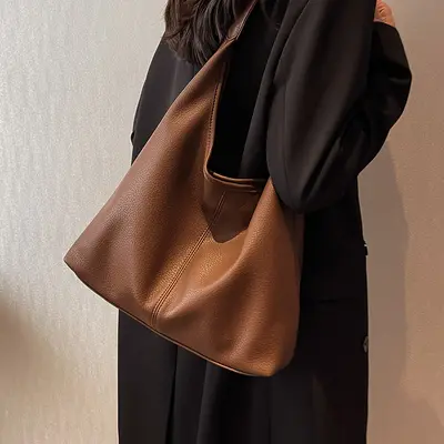Large Capacity Women's Tote Bag 2026 Spring Commuter Shoulder Bag - 5