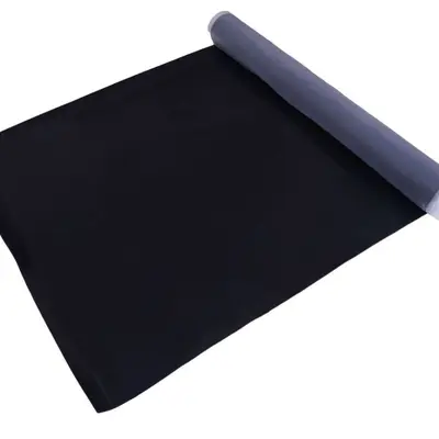 Schwarze Fluorkautschuk-Dichtungsplatte, säure- und laugenbeständig, hochtemperaturbeständ