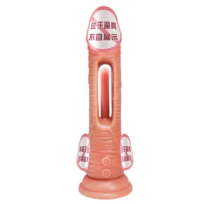 Automatischer Masturbator für Frauen mit Vibrator und realistischem Dildo