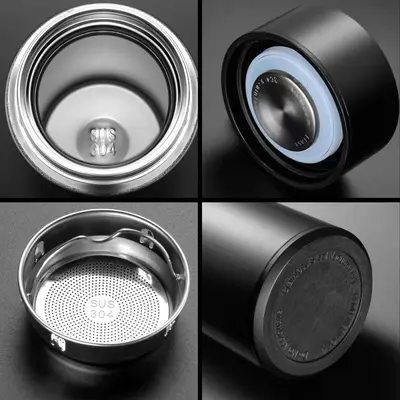 Smart Temperature Display Insulated Tumbler with Engraving Option - 5