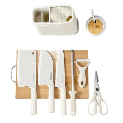 Kitchen knife set combination with slicing knife - 6