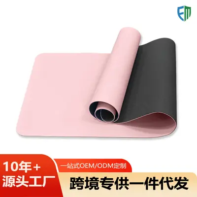 跨境专供TPE瑜伽垫防滑抓地健身运动爆款半圆形加厚工厂批发代发 - 3