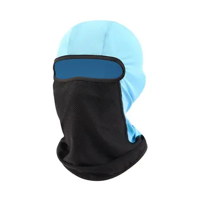 Ice Silk Mesh Head Cover, Breathable, UV Protection for Cycling - 8