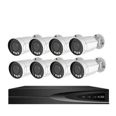 Acarte PoE Überwachungskamera, 5MP Zoom, für Außen