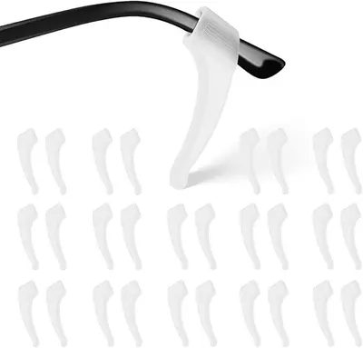 Silicone Glasses Ear Hook Set, Non-Slip Cover and Anti-Drop Ear Support - 9