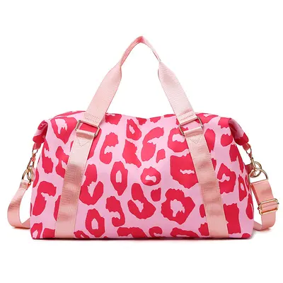 Travel Bag, Large Capacity Cow Print, Carry-on - 7