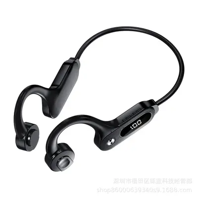 Bone conduction TWS Bluetooth earphone with ear hook painless work running waterproof and sweatproof universal with service package - 6