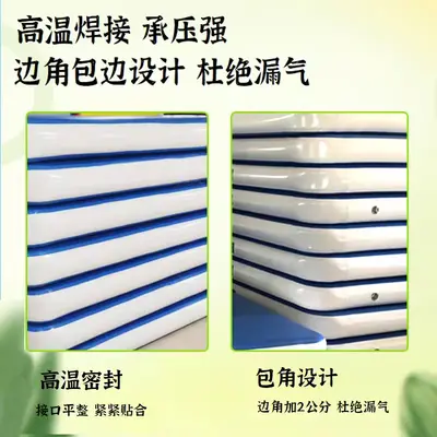 充气加厚舞蹈拉丝气垫瑜伽体操跆拳道后空翻武术保护垫日常训练家