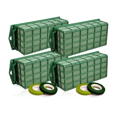 Rectangular Plastic Woven Flower Stand and Wall Decorative Flower Basket