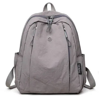 Unisex Waterproof Oxford Nylon Multi-Pocket Backpack - 7