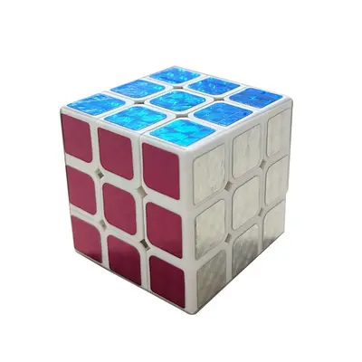 Children's 3x3 Intelligence Cube for Beginners, Smooth Turning, Color Box - 12