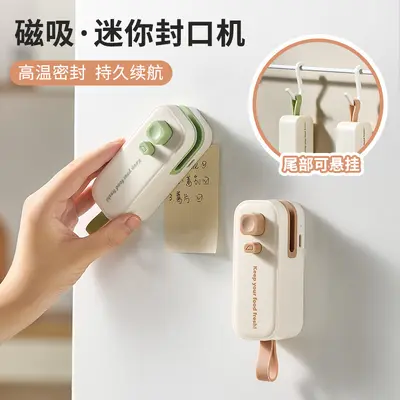 Portable mini household bag sealer machine