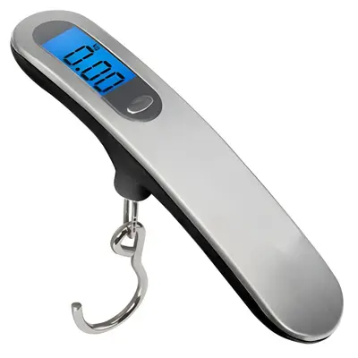 Portable Electronic Luggage Hanging Scale with Hook, 50 kg - 7