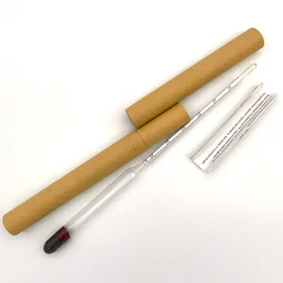 Glas-Zuckerrefraktometer 0-25 Brix für Bier und Hauswein