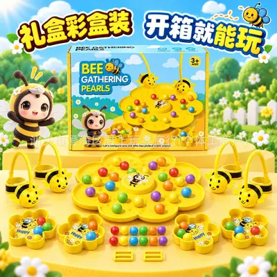 Pädagogisches Magnetisches Bienensammel-Spiel für Kinder