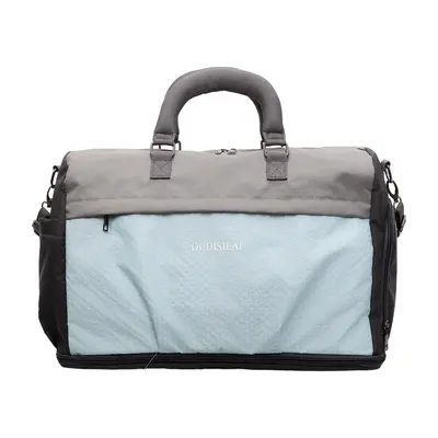 Expandable travel bag with shoe compartment, wet-dry separation - 10