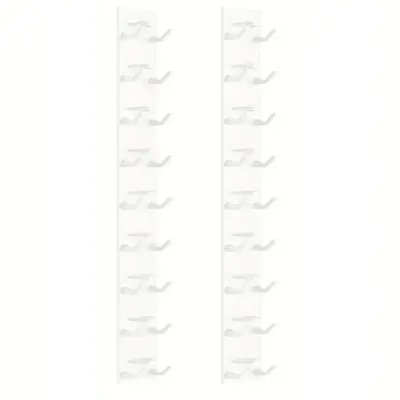 Self-Adhesive Wall-Mounted Baseball Cap Organizer, Multi-Layer Cap Display Shelf - 10