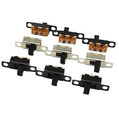 Mini Kaydırmalı Geçiş Anahtarı SS12F15G5, Üç Pinli İki Konumlu