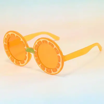 Funny Hawaiian Party Glasses with Fruit Shapes: Watermelon, Strawberry, Pineapple - 5