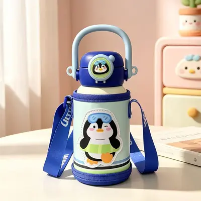 316 Stainless Steel Children's Insulated Cup, Drop-Resistant, Large Capacity - 6