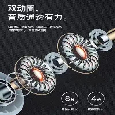 High-quality in-ear wireless Bluetooth headphones suitable for Apple fourth and fifth generation Huaqiangbei cross-border hot models, comfortable for extended wear without pain