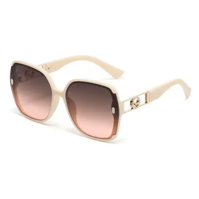 Damen-Retro-Sonnenbrille mit UV-Schutz - 11