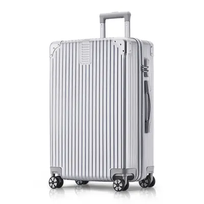 Großer Aluminiumrahmen-Trolley mit Zahlenschloss, Bordgröße