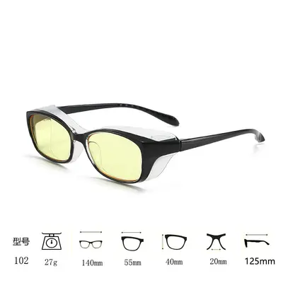 Photochromic Polarized Sunglasses, Anti-UV, Anti-Fog, Anti-Pollen Set
