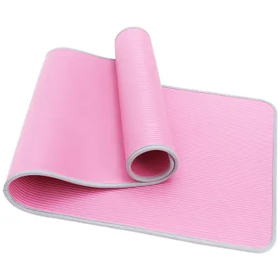 Katlanabilir NBR Kenar Bantlı Yoga Matı 10 mm Kalın Yeni Başlayanlar İçin - 6