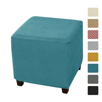 Çapraz Sınır Ayak Pedalı Taburesinin Kapağı Amazon Elastik Mısır Polar Kare Ayak Pedalı Taburesinin Kapağı Toz Koruma Kapağı Koruyucu Kapak Pedal Cover - 12