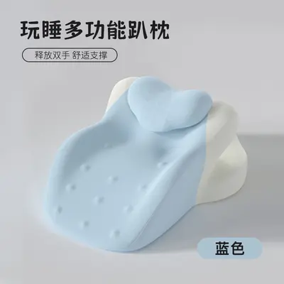 Memory Foam Bedside Sleep Pillow for Lying Down in Bed - 9