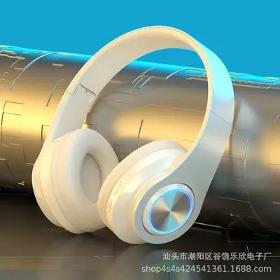 Beliebte helle Bluetooth-Kopfhörer, kabellose Kopfhörer, faltbar, Sport, ultra lange Akkulaufzeit, Noise-Cancelling-Kopfhörer, universell - 8