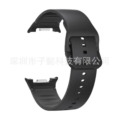 Silikonarmband für Samsung Galaxy Watch8, Klassisch mit Schnalle