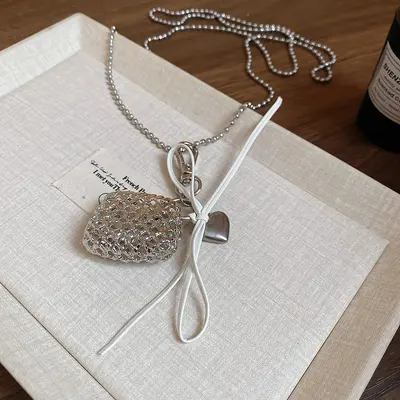 Minimalistisches langes Halsketten-Accessoire mit silbernem Seestern für Frauen, Schlüsselbeinkette mit sommerlicher Persönlichkeit, stilvolle und raffinierte Halskette. - 12