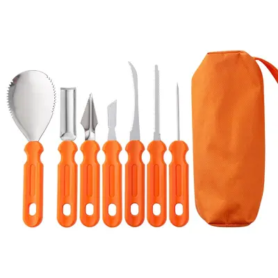 Halloween Pumpkin Carving Knife Set, DIY Carving Tools