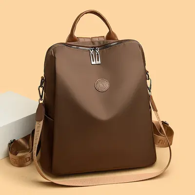 Thickened Oxford Cloth Women's Backpack, Large Capacity - 3