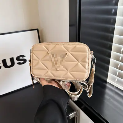 Women's Lightweight Small Square Crossbody Bag - 11