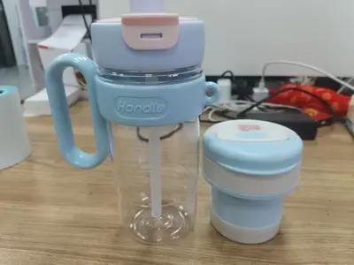 外贸出口大头充电线储蓄电池果汁杯饮水杯两用户外.便捷源头厂家. - 7