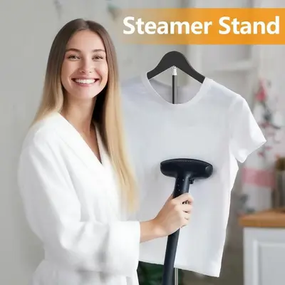 Katlanabilir yere basan buharlı ütü askısı, ayarlanabilir gömlek ütüleme standı