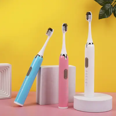 Rechargeable Sonic Electric Toothbrush, 5 Modes, Waterproof - 3