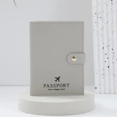Multi-Function Passport and Document Bag with Card Holder, Large Capacity