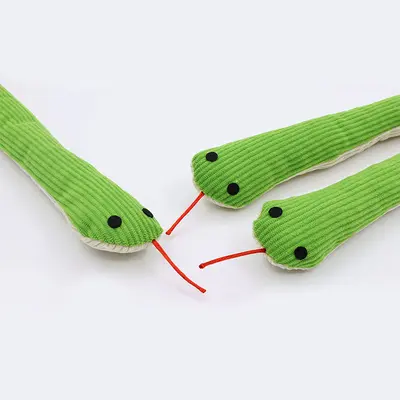 Realistic Snake Cat Toy, Self-Entertaining Cat Teaser