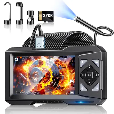 Endoscope 5.5mm, digital, HD camera with display - 1